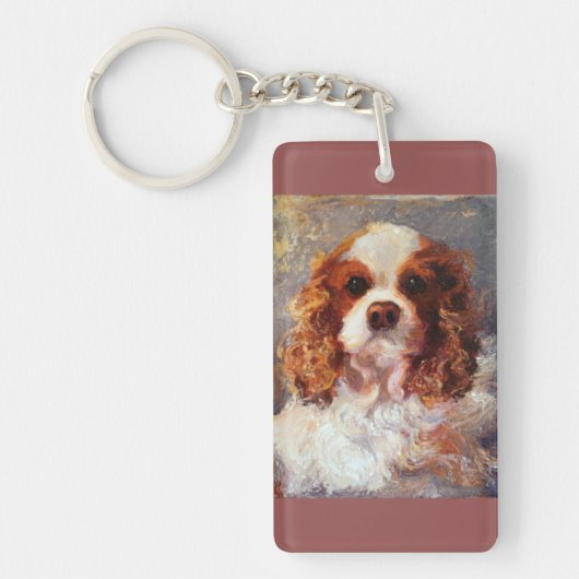 Cavalier King Charles Spaniel Sleutelhanger (Voorkant)