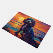 Cavalier King Charles Spaniel Sunset/Sunrise Deurmat (Schuin)