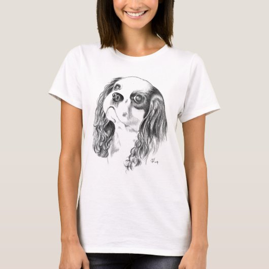 Cavalier King Charles Spaniel T-shirt (Voorkant)