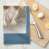 Cavalier King Charles Spaniel Tea Towel Theedoek (Quarter Fold)
