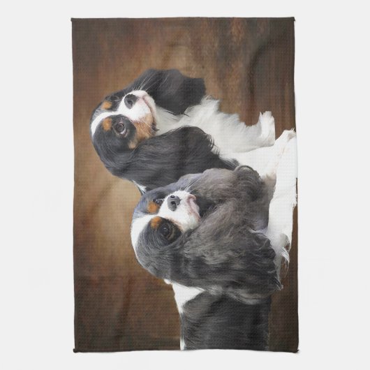 Cavalier King Charles Spaniel Theedoek (Verticaal)