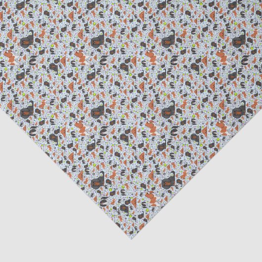 Cavalier King Charles Spaniel Tissuepapier (Detail)