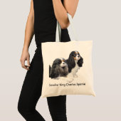 Cavalier King Charles Spaniel Tote Bag (Voorkant (product))