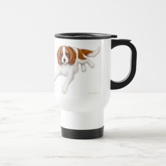 Cavalier King Charles Spaniel Travel Mug Reisbeker (Rechts)
