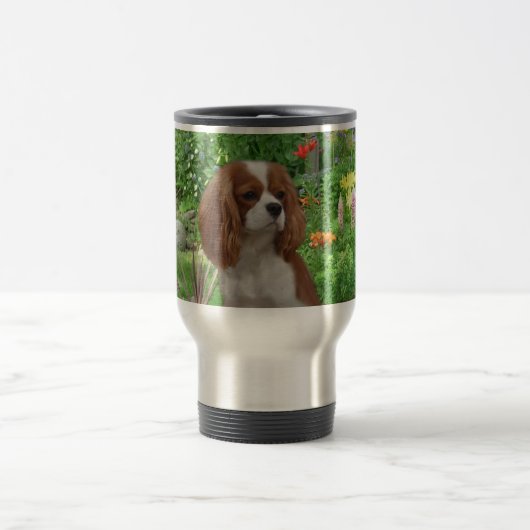 Cavalier King Charles Spaniel Travel Mug Reisbeker (Center)