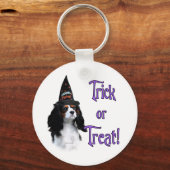 Cavalier King Charles Spaniel Trick Sleutelhanger (Voorkant)