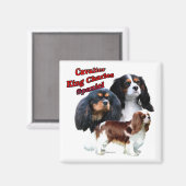 Cavalier King Charles Spaniel Trio 2 - Magnet (Recto/Verso)
