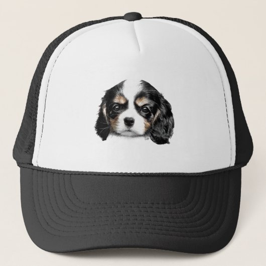 Cavalier King Charles Spaniel Trucker Pet (Voorkant)