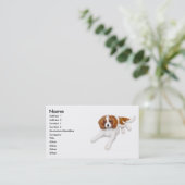 Cavalier King Charles Spaniel Visitekaartje (Staand voorkant)