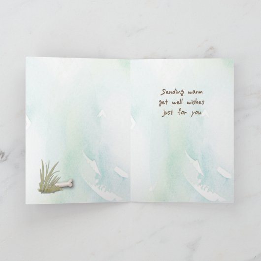 Cavalier King Charles Spaniel Voel Beter Met Hond Kaart (Binnen)