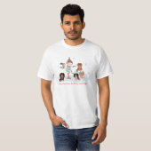 Cavalier King Charles Spaniel Winter Scene  T-shirt (Voorkant volledig)