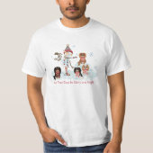 Cavalier King Charles Spaniel Winter Scene  T-shirt (Voorkant)
