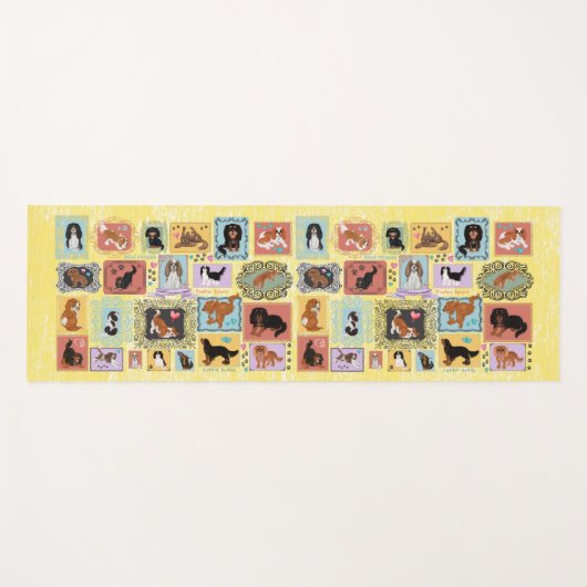 Cavalier King Charles Spaniel Yoga Mat (Voorkant (horizontaal))