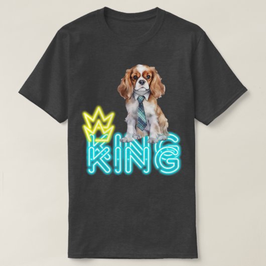 Cavalier King Charles Spaniels 4 T-shirt (Design voorkant)