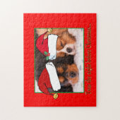 Cavalier King Charles Spaniels die het Pet van de  Legpuzzel (Verticaal)