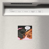 Cavalier King Charles Spaniels Puppy Magneet (Insitu (Vaatwasser))