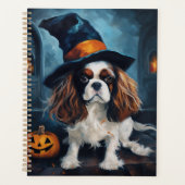 Cavalier King Citrouilles Halloween effrayant (Devant)