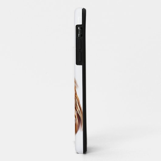 Cavalier King Dog met Hearts Valentijnsdag Case-Mate iPhone Case (Achterkant/links)