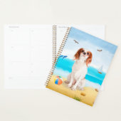 Cavalier King Dog op strand Planner (Display)