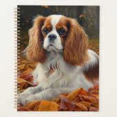 Cavalier King en automne Feuilles automne Inspirat (Devant)