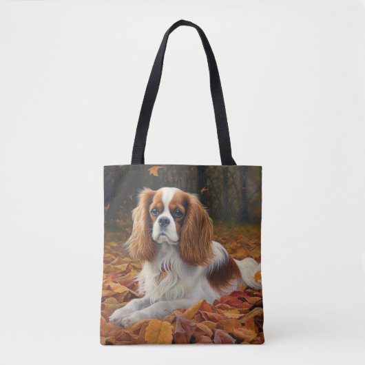 Cavalier King in de herfst laat Herfst inspireren Draagtas (Voorkant)