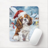Cavalier King Winter Wonderland Kerstvreugde Muismat (Met muis)