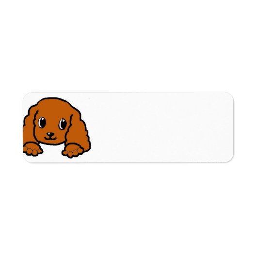 cavalier kwetsen etiket (Voorkant)