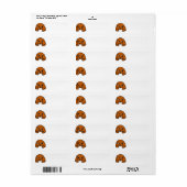 cavalier kwetsen etiket (Full Sheet)