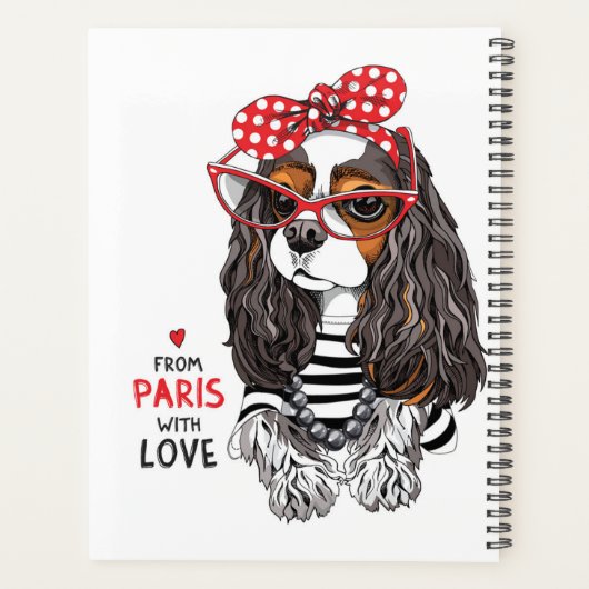 Cavalier Le Roi Charles Spaniel De Paris Avec Amou (Dos)