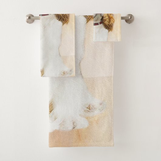 Cavalier Le Roi Charles Spaniel Peinture originale (En situation)