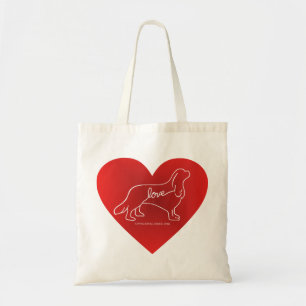 Cavalier Love Canvas tas