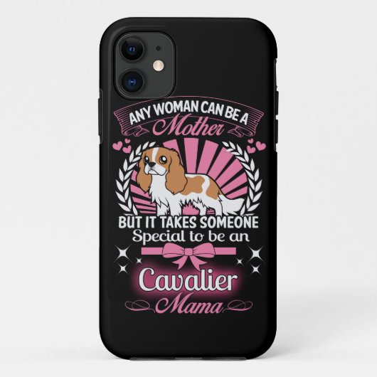 Cavalier Mama Case-Mate iPhone Case (Achterkant)