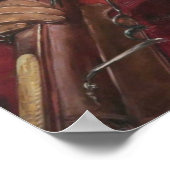 Cavalier met Musket Poster (Hoek)