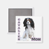 Cavalier Moeder 4 - Magneet (Voorkant / Achterkant)