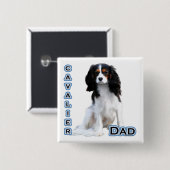 Cavalier Pap 4 - Button (Voorkant /achterkant)