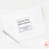 Cavalier Pawprints Sticker (Envelop)