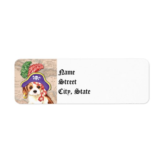 Cavalier Pirate Etiket (Voorkant)