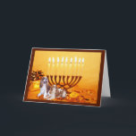 Cavalier roi Charles Espagnol Chanukah Carte Menor<br><div class="desc">Se souvenir de sa famille et de ses amis pendant la saison de Chanukah est un merveilleux moyen de rester en contact avec les gens qui vous aiment et qui vous tiennent à coeur. J'ai créé ces cartes de chien Chanukah avec amour et attention et je suis sûr que quiconque...</div>