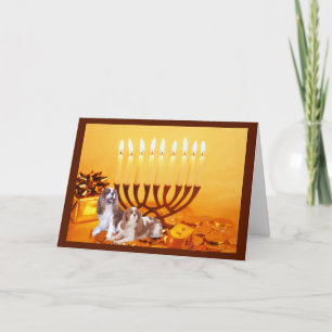 Cavalier roi Charles Espagnol Chanukah Carte Menor