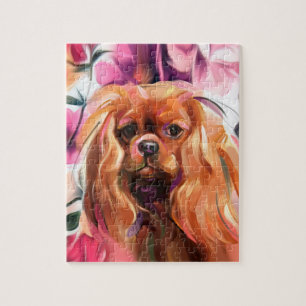 cavalier roi charles spaniel PUZZLE  Ruby