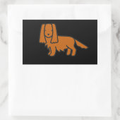 cavalier roi charles spaniel ruby autocollant (Sac)