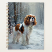 Cavalier Roi Laisser Neige Noël Brossé (Devant)
