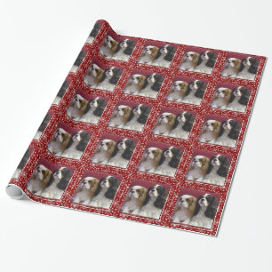 Cavalier Spaniel Holiday Wrapping Paper Cadeaupapier