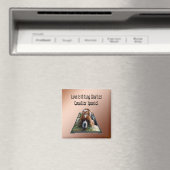 Cavalier Spaniel Popout Art, Frigo Magnet (In Situ (Lave-vaisselle))