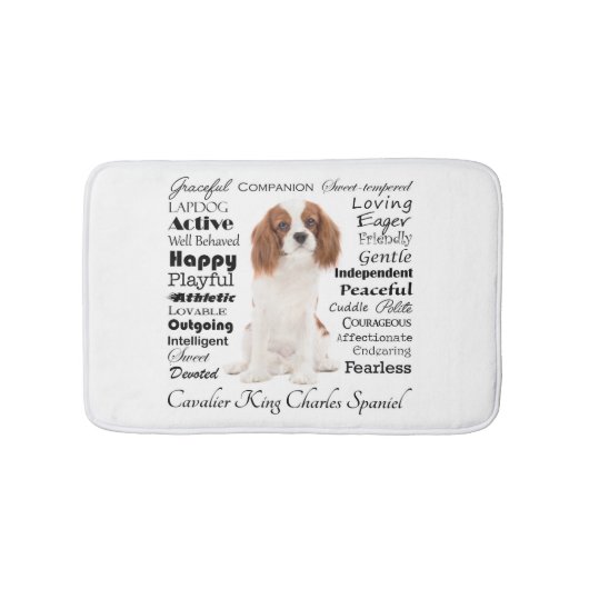 Cavalier Traits Bath Mat (Voorkant)