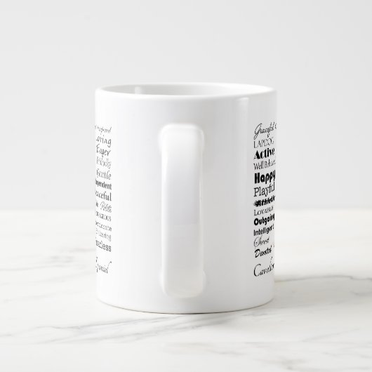 Cavalier Traits Jumbo Mug (Dos)