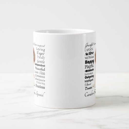 Cavalier Traits Jumbo Mug (Devant)