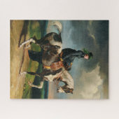 Cavalière Puzzle de peinture du 19e siècle (Horizontal)