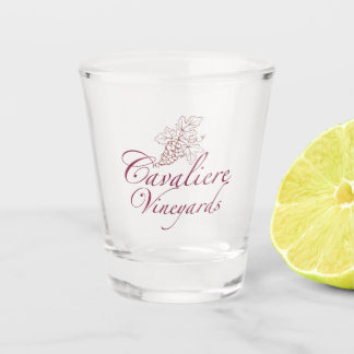 Cavaliere Vineyards Shot Glass Glas