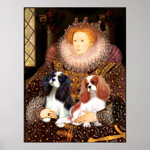 Cavaliers (2) - Koningin Elizabeth Poster
